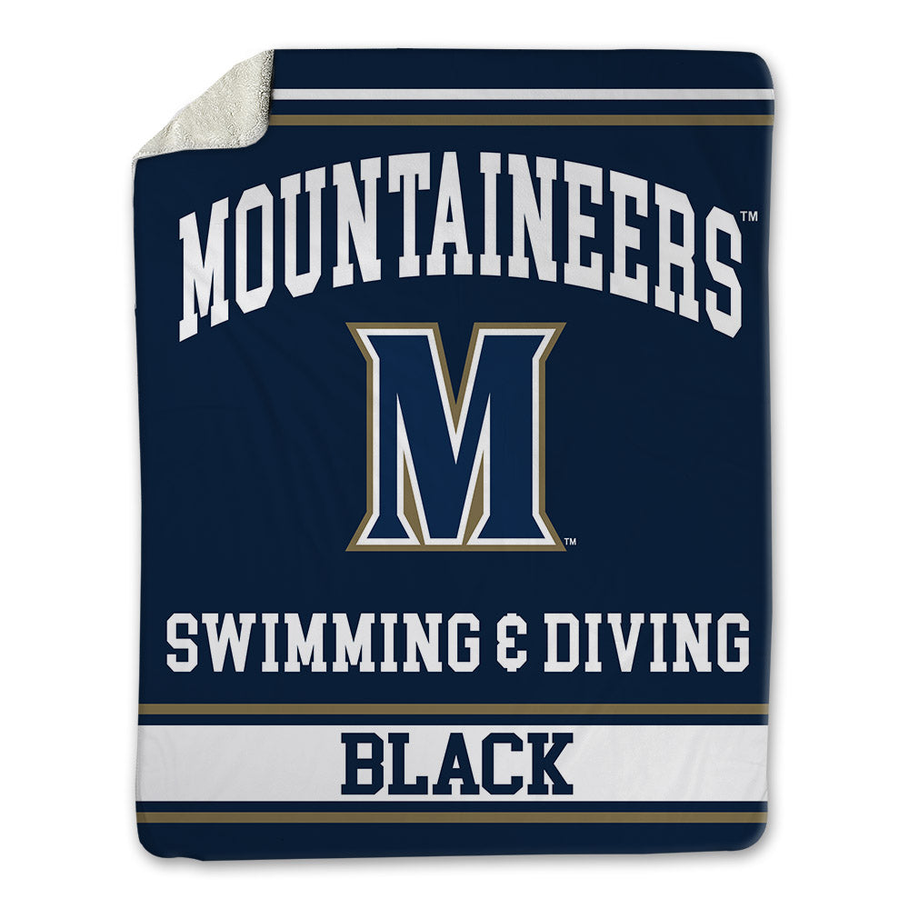 MSMU - NCAA Men's Swimming & Diving : Joshua Black - Blanket-0