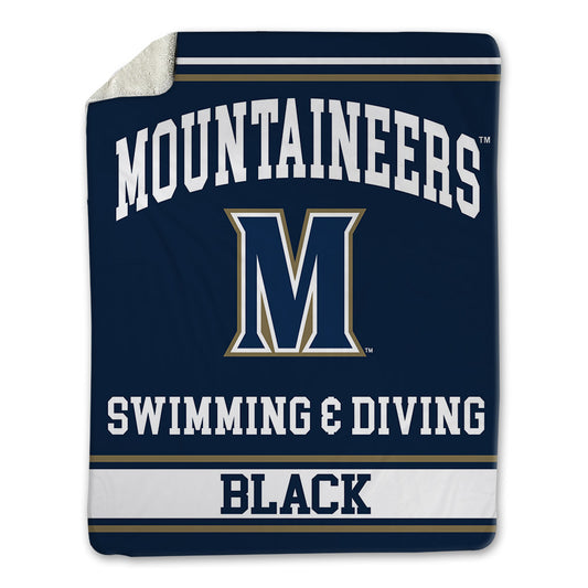 MSMU - NCAA Men's Swimming & Diving : Joshua Black - Blanket-0