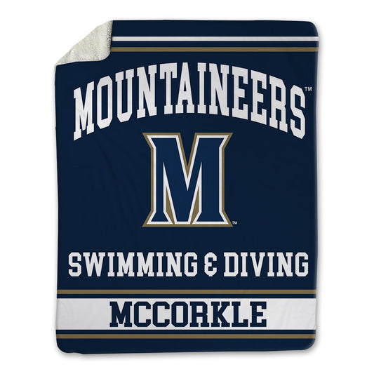 MSMU - NCAA Men's Swimming & Diving : Evan McCorkle - Blanket-0
