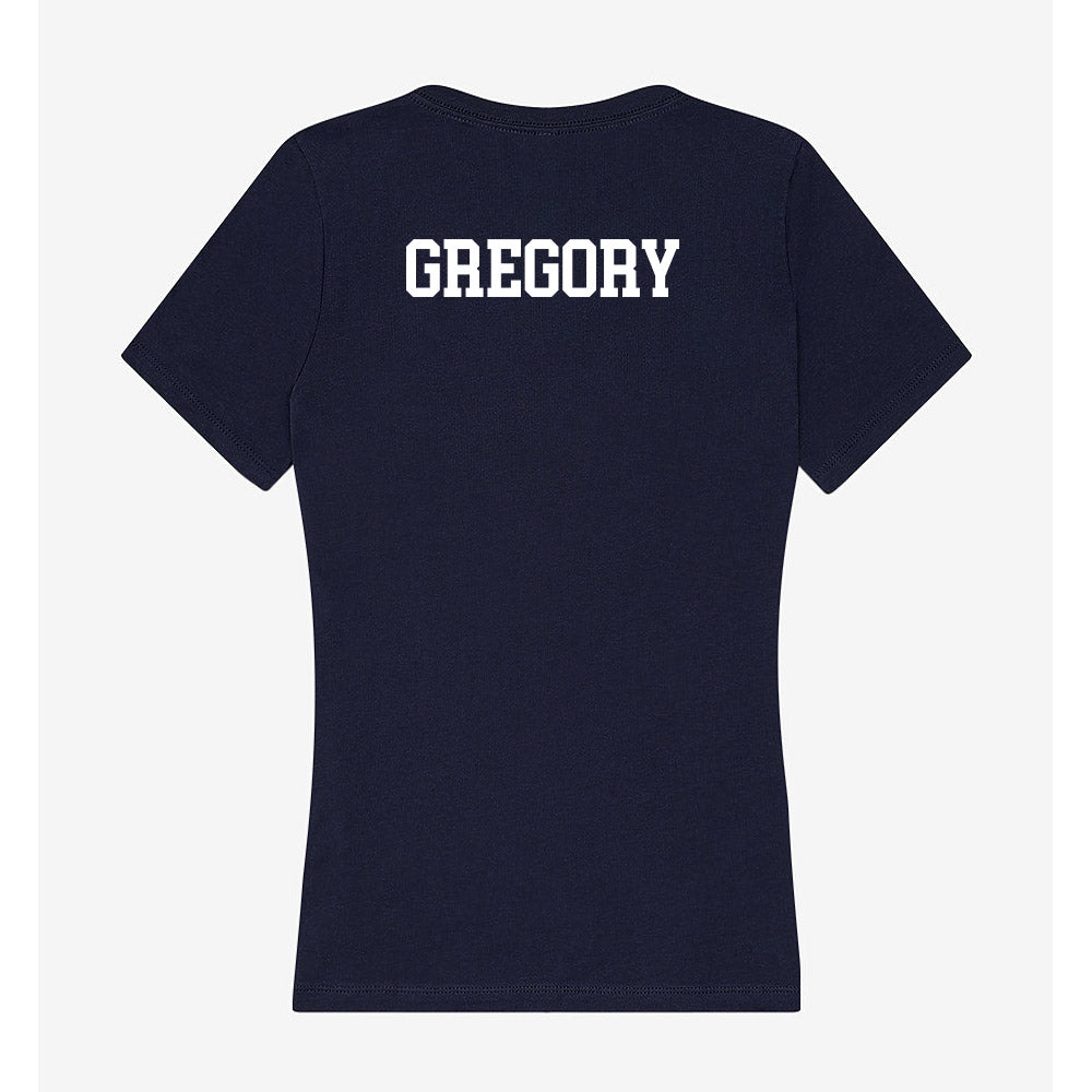 MSMU - NCAA Women's Tennis : Abby Gregory - Women's V-Neck T-Shirt-1