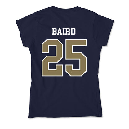 MSMU - NCAA Women's Lacrosse : Morgan Baird - Soft Style Women’s T-Shirt-1