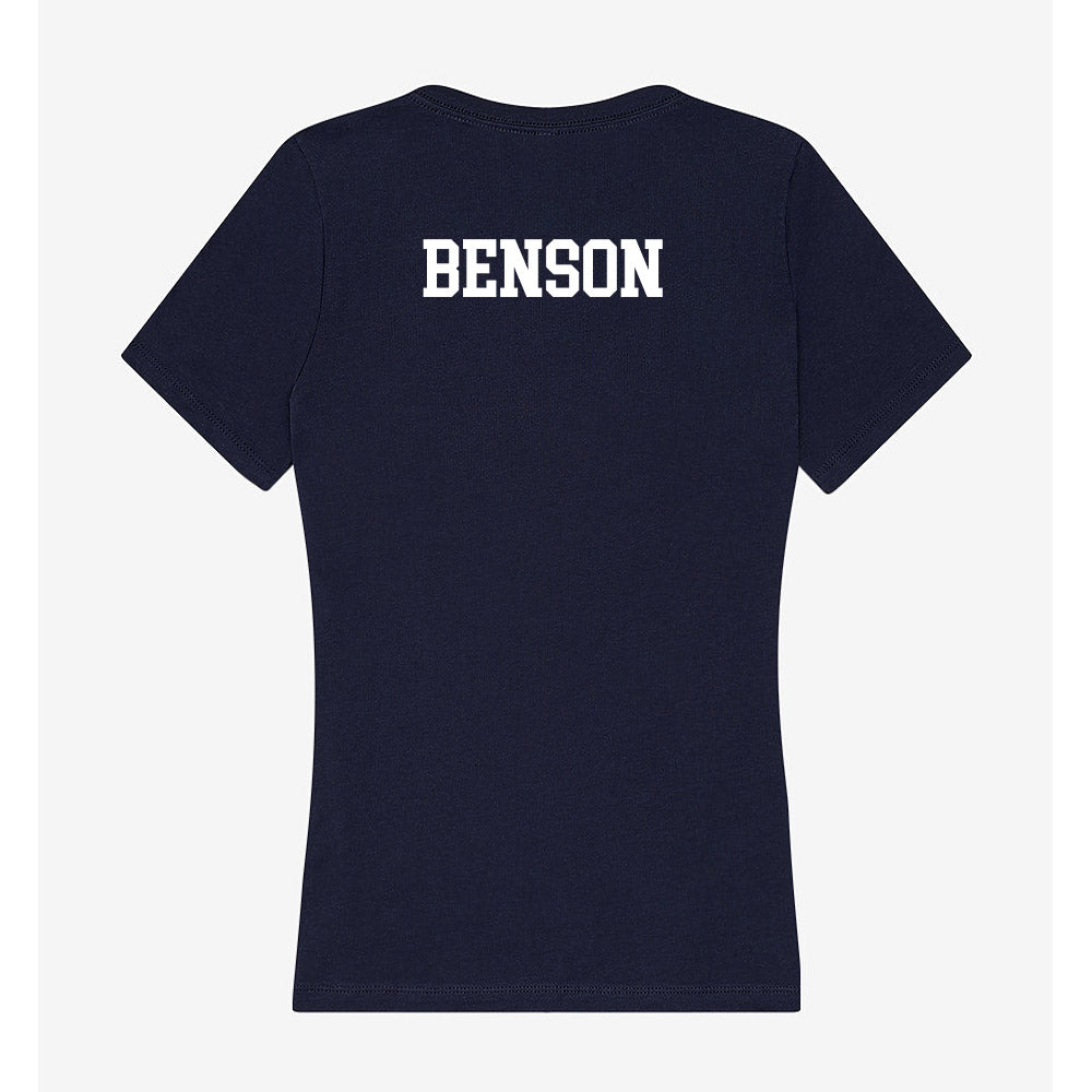 MSMU - NCAA Women's Bowling : Amber Benson - Women's V-Neck T-Shirt-1