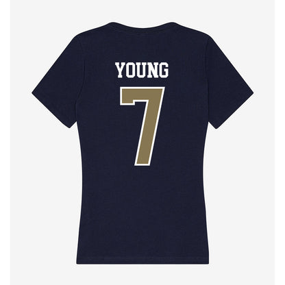 MSMU - NCAA Women's Soccer : Lillian Young - Women's V-Neck T-Shirt-1
