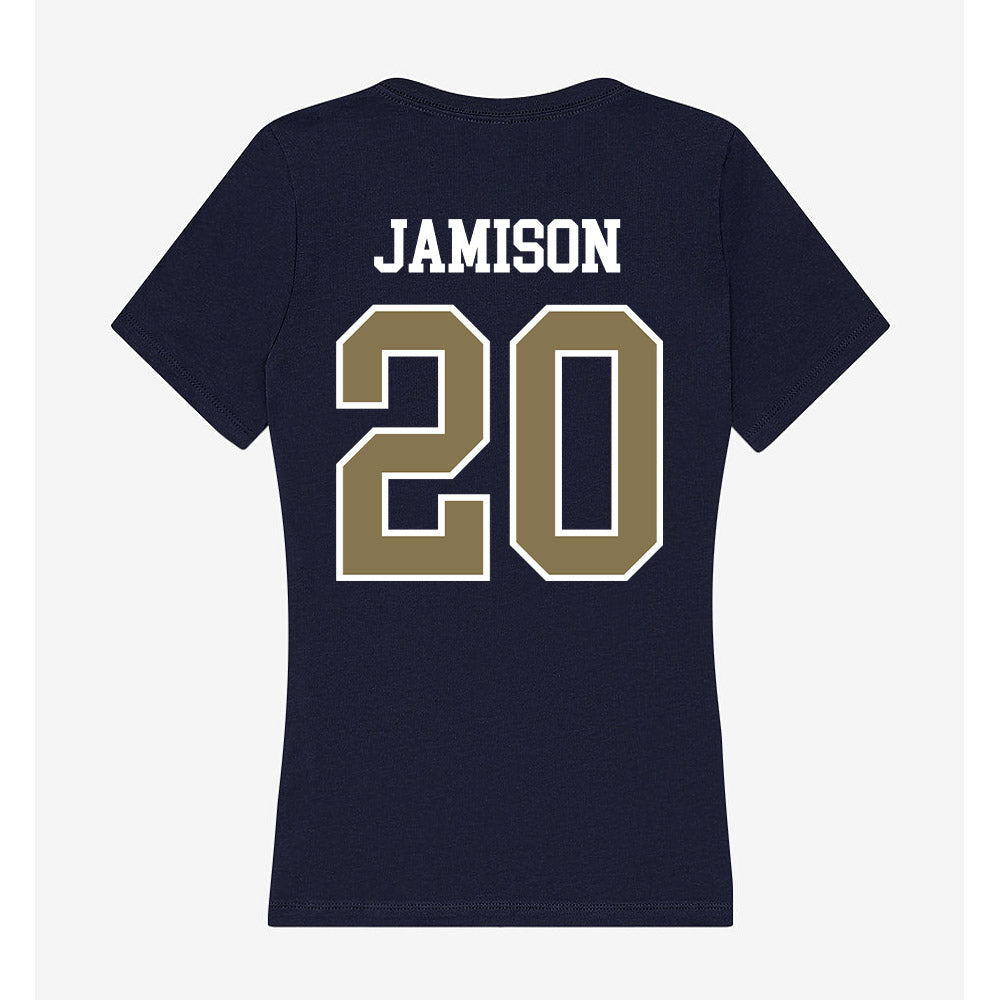 MSMU - NCAA Women's Basketball : Jaedyn Jamison - Women's V-Neck T-Shirt-1