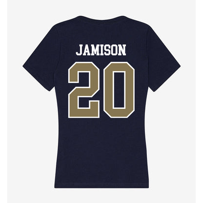 MSMU - NCAA Women's Basketball : Jaedyn Jamison - Women's V-Neck T-Shirt-1