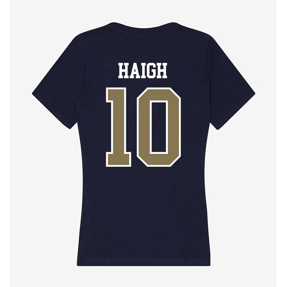 MSMU - NCAA Men's Basketball : Patrick Haigh - Women's V-Neck T-Shirt-1