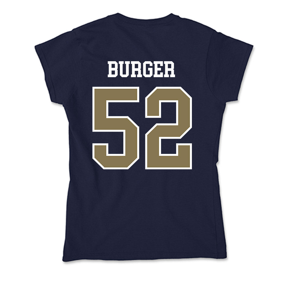 MSMU - NCAA Men's Lacrosse : Bronson Burger - Soft Style Women’s T-Shirt-1