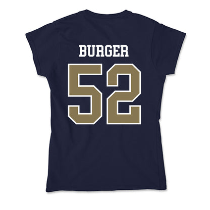 MSMU - NCAA Men's Lacrosse : Bronson Burger - Soft Style Women’s T-Shirt-1