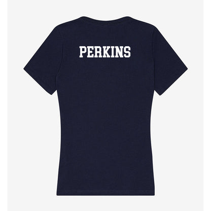 MSMU - NCAA Women's Tennis : Emma Perkins - Women's V-Neck T-Shirt-1