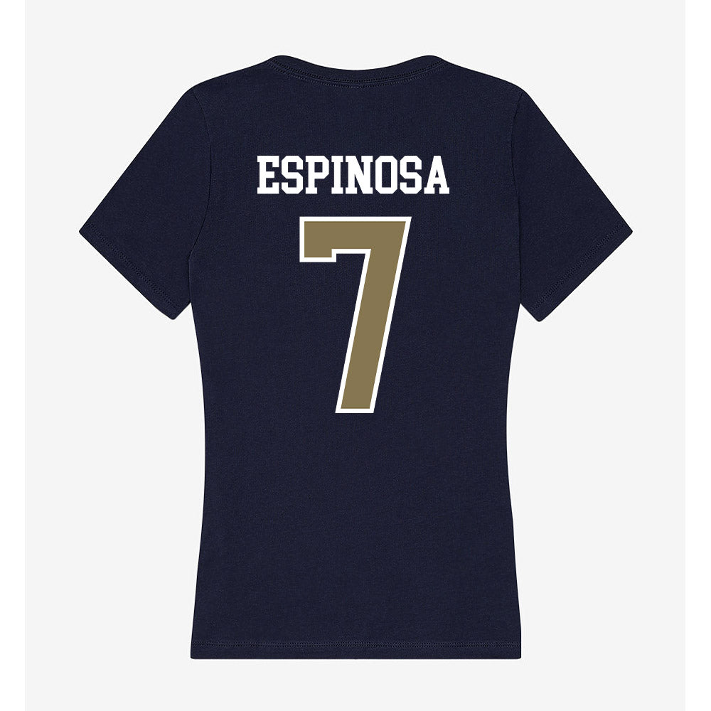 MSMU - NCAA Men's Basketball : Elijah Espinosa - Women's V-Neck T-Shirt-1