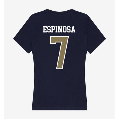 MSMU - NCAA Men's Basketball : Elijah Espinosa - Women's V-Neck T-Shirt-1