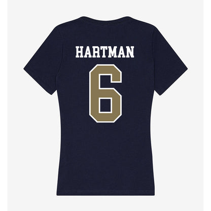 MSMU - NCAA Men's Basketball : Jaxon Hartman - Women's V-Neck T-Shirt-1
