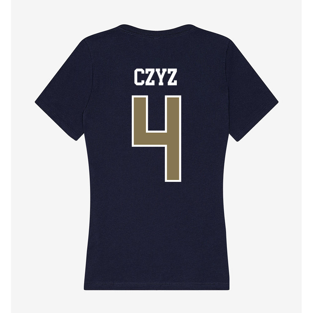 MSMU - NCAA Men's Soccer : Maksymilian Czyz - Women's V-Neck T-Shirt-1