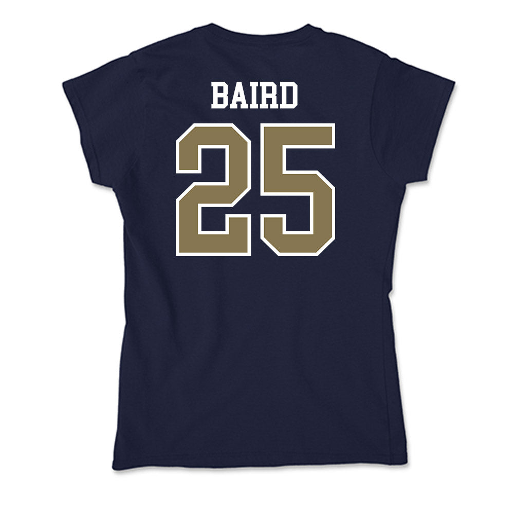 MSMU - NCAA Women's Lacrosse : Morgan Baird - Soft Style Women’s T-Shirt-1