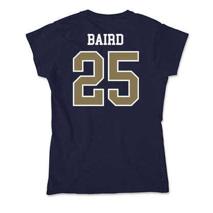 MSMU - NCAA Women's Lacrosse : Morgan Baird - Soft Style Women’s T-Shirt-1