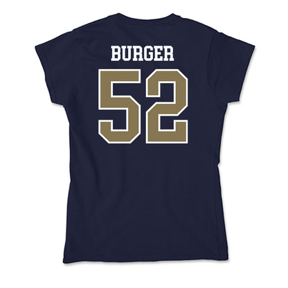 MSMU - NCAA Men's Lacrosse : Bronson Burger - Soft Style Women’s T-Shirt-1