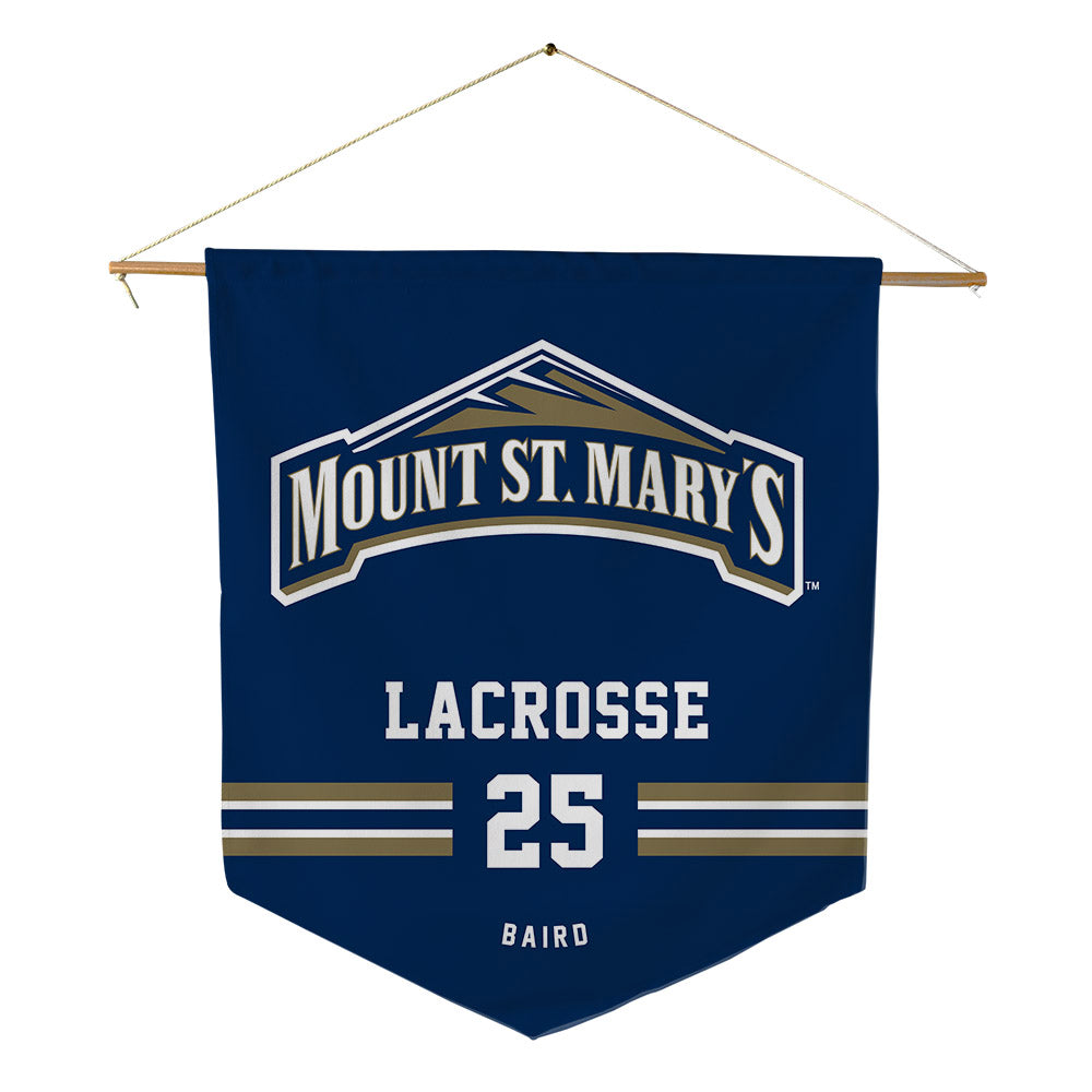 MSMU - NCAA Women's Lacrosse : Morgan Baird - Pennant - 18" x 21"-0