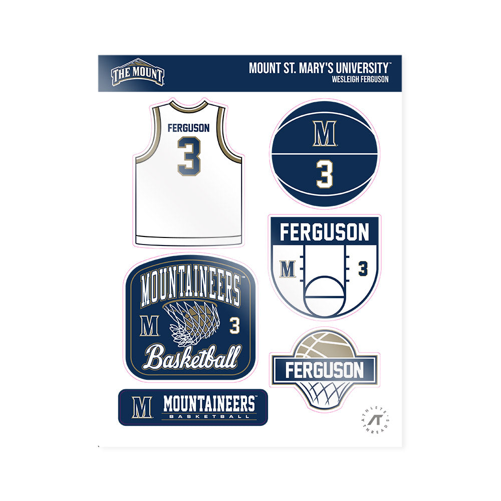 MSMU - NCAA Women's Basketball : Wesleigh Ferguson - Sticker Sheet-0