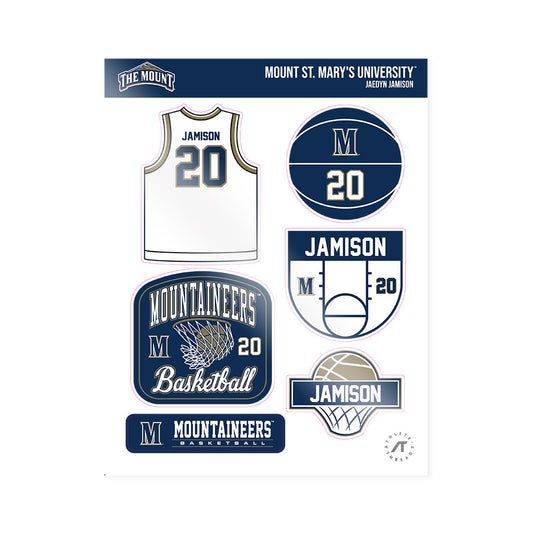 MSMU - NCAA Women's Basketball : Jaedyn Jamison - Sticker Sheet-0