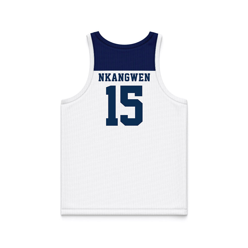 MSMU - NCAA Women's Basketball : Lenora Nkangwen - White Basketball Jersey-1