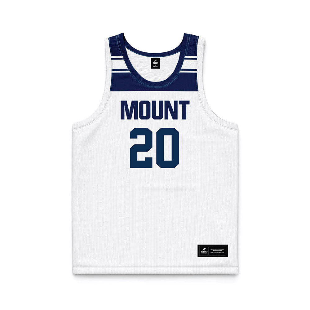 MSMU - NCAA Women's Basketball : Jaedyn Jamison - White Basketball Jersey-0