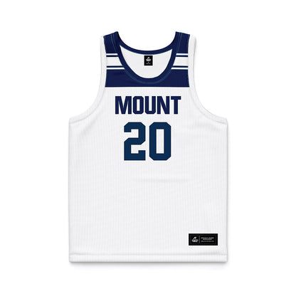 MSMU - NCAA Women's Basketball : Jaedyn Jamison - White Basketball Jersey-0