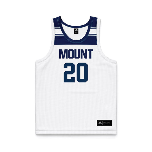 MSMU - NCAA Women's Basketball : Jaedyn Jamison - White Basketball Jersey-0