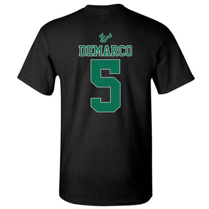 USF - NCAA Women's Lacrosse : Taylor DeMarco - The Debut Win T-Shirt-1