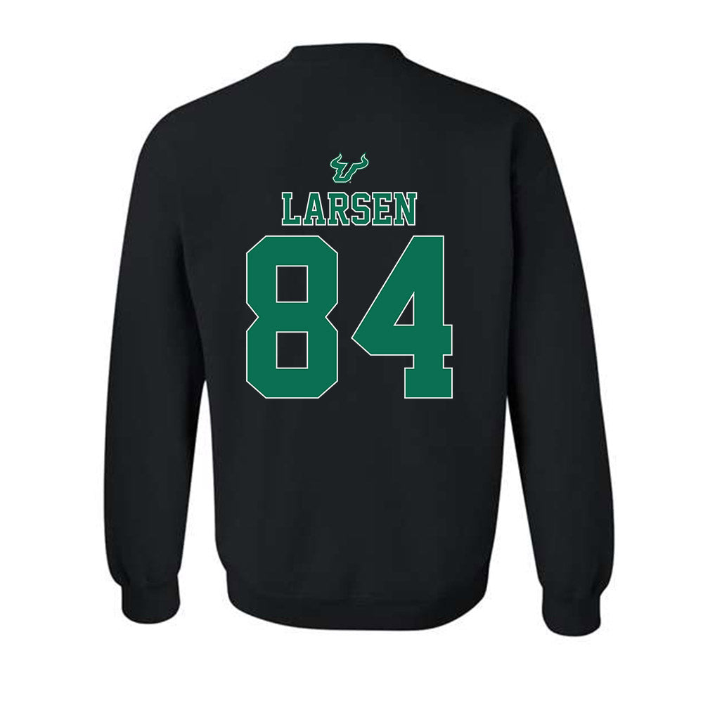 USF - NCAA Women's Lacrosse : Lexi Larsen - The Debut Win Crewneck Sweatshirt-1