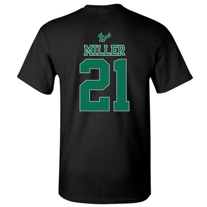 USF - NCAA Women's Lacrosse : Hayden Miller - The Debut Win T-Shirt-1