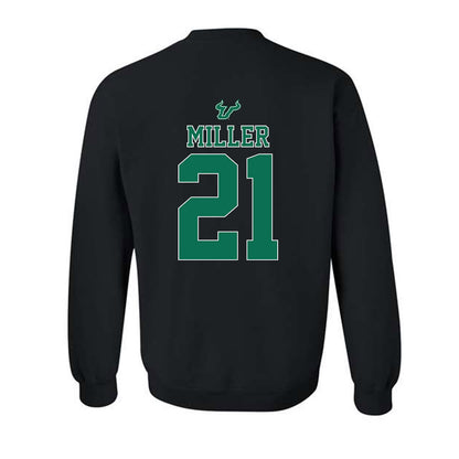 USF - NCAA Women's Lacrosse : Hayden Miller - The Debut Win Crewneck Sweatshirt-1