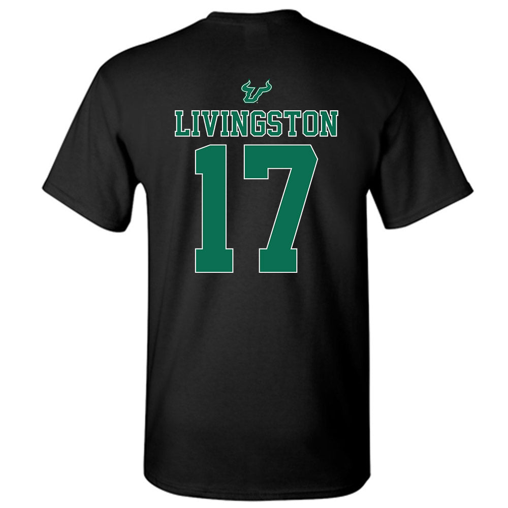 USF - NCAA Women's Lacrosse : Lucy Livingston - The Debut Win T-Shirt-1