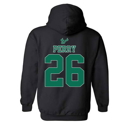 USF - NCAA Women's Lacrosse : morgan perry - The Debut Win Hooded Sweatshirt-1