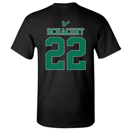 USF - NCAA Women's Lacrosse : Cami Schachet - The Debut Win T-Shirt-1