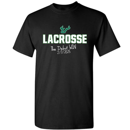 USF - NCAA Women's Lacrosse : Sofia Chepenik - The Debut Win T-Shirt-0
