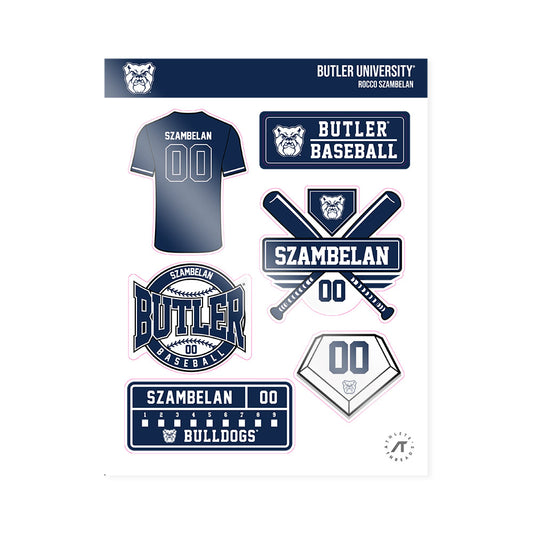Butler - NCAA Baseball : Rocco Szambelan - Sticker Sheet-0