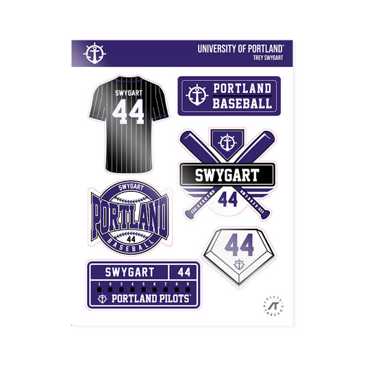 Portland - NCAA Baseball : Trey Swygart - Sticker Sheet-0