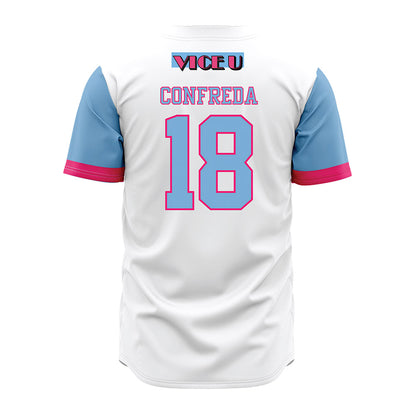FIU - NCAA Baseball : Brennan Confreda - Miami Vice Jersey-1