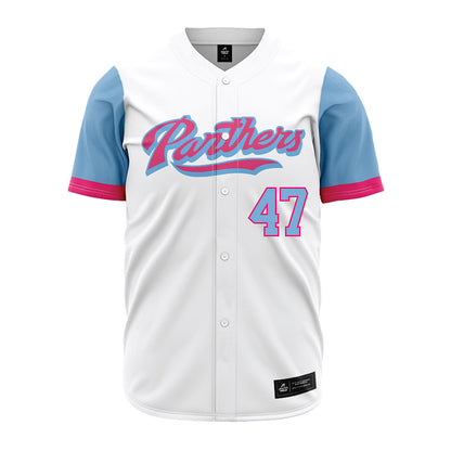 FIU - NCAA Baseball : Trey Freeman - Miami Vice Jersey-0