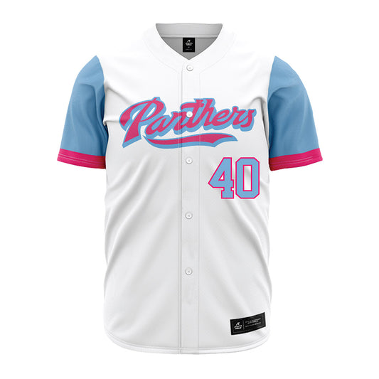 FIU - NCAA Baseball : Ryan Reyerson - Miami Vice Jersey-0