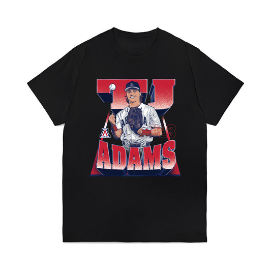 Arizona - NCAA Baseball : TJ Adams - Premium T-Shirt-0