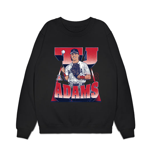 Arizona - NCAA Baseball : TJ Adams - Premium Crewneck Sweatshirt-0