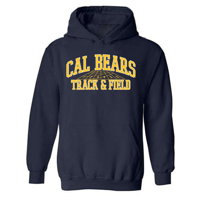 UC Berkeley - NCAA Men's Track & Field : Michael Rodriguez - Sports Shersey Hooded Sweatshirt-0
