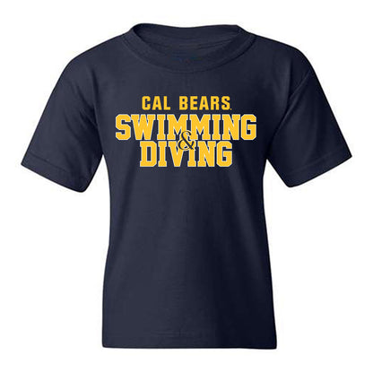 UC Berkeley - NCAA Men's Swimming & Diving : Samuel Quarles - Sports Shersey Youth T-Shirt-0