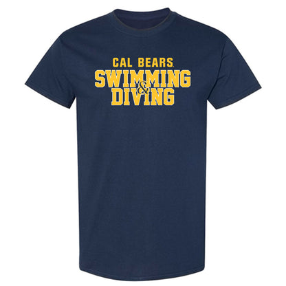 UC Berkeley - NCAA Men's Swimming & Diving : Samuel Quarles - Sports Shersey T-Shirt-0