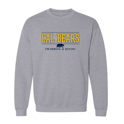 UC Berkeley - NCAA Men's Swimming & Diving : Samuel Quarles - Sports Shersey Crewneck Sweatshirt-0