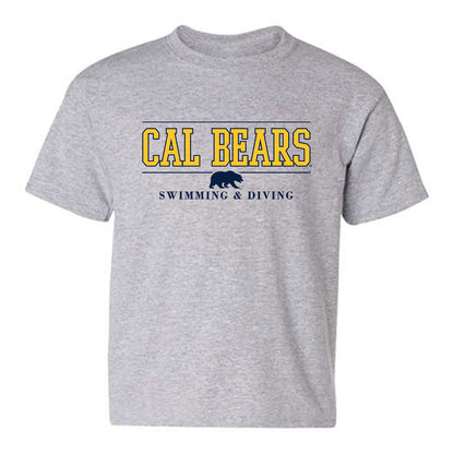 UC Berkeley - NCAA Men's Swimming & Diving : Samuel Quarles - Sports Shersey Youth T-Shirt-0