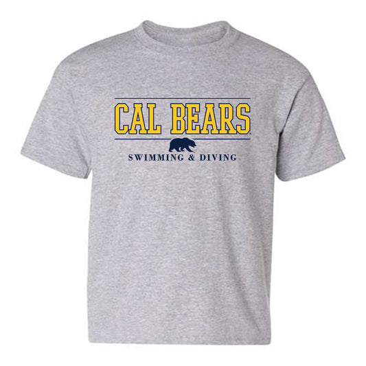 UC Berkeley - NCAA Men's Swimming & Diving : Samuel Quarles - Sports Shersey Youth T-Shirt-0