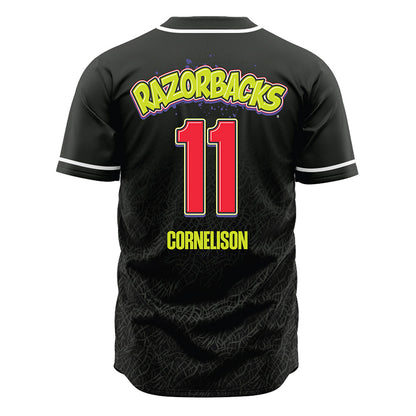Arkansas - NCAA Baseball : Luke Cornelison - Jersey-1