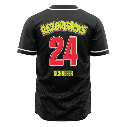 Arkansas - NCAA Baseball : Landon Schaefer - Jersey-1